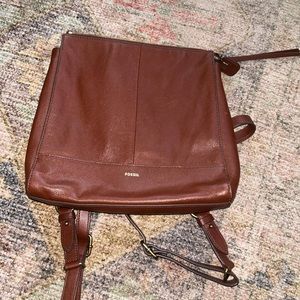 Fossil purse backpack